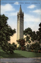 UnIversity of Cnlifornia - Campanile UnIversity of Cnlifornia - Campanile