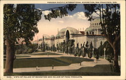 Vista of Palace of Education and Palace of Food Products Vista of Palace of Education and Palace of Food Products