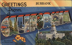 Greetings from Burbank, California Greetings from Burbank, California