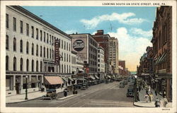 Looking South on State Street Looking South on State Street