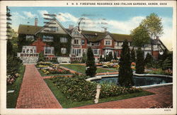H. S. Firestone Residence and Italian Gardens H. S. Firestone Residence and Italian Gardens