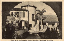 A visto of Andalusian Beauty at Santa Barbara Biltmore A visto of Andalusian Beauty at Santa Barbara Biltmore