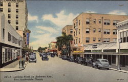 Looking North on Andrews Avenue Looking North on Andrews Avenue