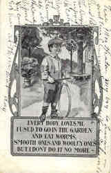 I used to go in the garden and eat worms I used to go in the garden and eat worms