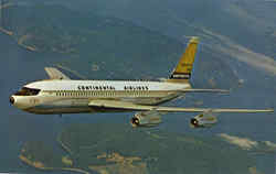 Continental Airlines 720B Fan Jets
