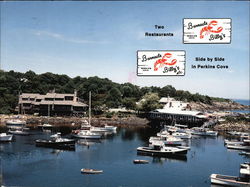 Two Restaurants Side by Side in Perkins Cove Two Restaurants Side by Side in Perkins Cove