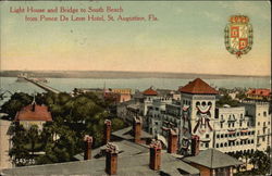 Light House and Bridge to South Beach from Ponce De Leon Hotel Light House and Bridge to South Beach from Ponce De Leon Hotel