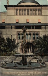 The Fountain in Court, Ponce De Leon Hotel The Fountain in Court, Ponce De Leon Hotel