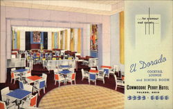 Commodore Perry Hotel - El Dorado Cocktail Lounge and Dining Room Commodore Perry Hotel - El Dorado Cocktail Lounge and Dining Room
