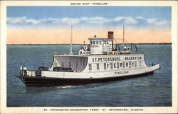 St. Petersburg-Bradenton Ferry - Motor Ship "Pinellas" St. Petersburg-Bradenton Ferry - Motor Ship "Pinellas"