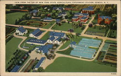 View from the Air of New York State Agricultural Experiment Station View from the Air of New York State Agricultural Experiment Station