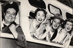 The Honeymooners Movie and Television Advertising Postcard Postcard