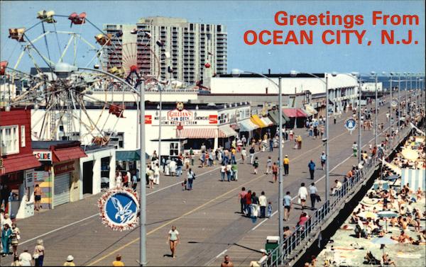 Greetings From Ocean City New Jersey Greetings From Ocean City New Jersey