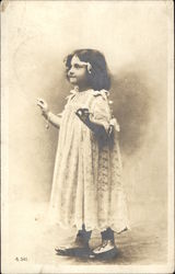 Young Girl in White Dress Young Girl in White Dress