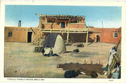 Typical Pueblo Indian Dwelling