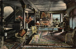 The Reception Room, Residence of Robert Burdette The Reception Room, Residence of Robert Burdette