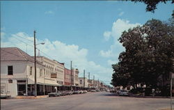 Main Street Seguin, TX Postcard Postcard