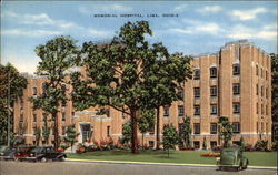 Memorial Hospital Lima, OH Postcard Postcard