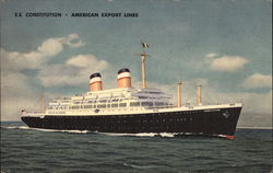S.S. Constitution, American Export Lines S.S. Constitution, American Export Lines
