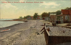 Looking West at Burwell's Beach, Woodmont Looking West at Burwell's Beach, Woodmont