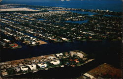 Airview of islands and waterways Airview of islands and waterways