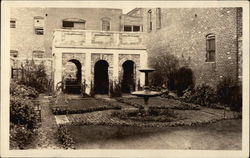 Garden and Loggia The Edgar Allan Poe Shrine Garden and Loggia The Edgar Allan Poe Shrine