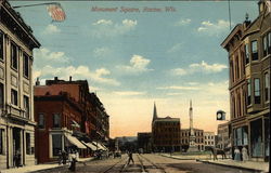 View of Monument Square View of Monument Square