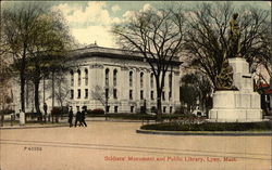 Soldiers' Monument and Public Library Soldiers' Monument and Public Library
