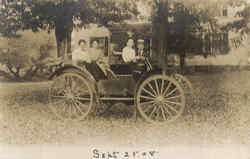 Group in 1908 Auto