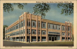 Modern Plant of the Mobile Press Register Modern Plant of the Mobile Press Register