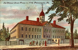 Old Walnut Street Prison in 1774 Old Walnut Street Prison in 1774