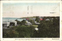 Bird's-Eye View of Ogunquit Village Bird's-Eye View of Ogunquit Village