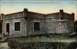 Leupp Art Studio, designed and built by Indians at Carlisle School Leupp Art Studio, designed and built by Indians at Carlisle School