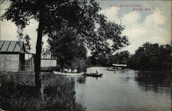 Scene on Root River Scene on Root River