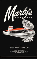 Marty's Restaurant in the Nationa's Oldest City Marty's Restaurant in the Nationa's Oldest City