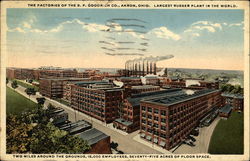 The Factories of the B.F. Goodrich Co., Largest Rubber Plant in the World The Factories of the B.F. Goodrich Co., Largest Rubber Plant in the World