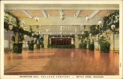 Recreation Hall, Kellogg Company Recreation Hall, Kellogg Company