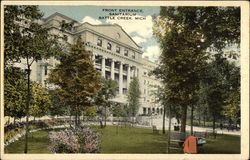 Front Entrance Sanitarium Front Entrance Sanitarium