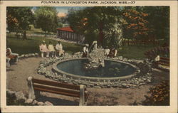Fountain in Livingstone Park Fountain in Livingstone Park