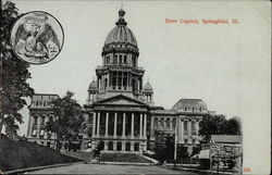 State Capitol Building Springfield, IL Postcard Postcard