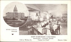 Hoff-Schroeder Cafeteria - "Famed for Food" Hoff-Schroeder Cafeteria - "Famed for Food"