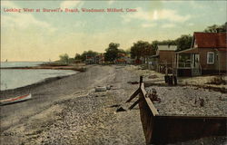 Looking West at Burwell's Beach, Woodmont Looking West at Burwell's Beach, Woodmont