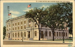U.S. Post Office and Custom House in Bay City U.S. Post Office and Custom House in Bay City