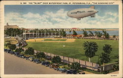 The "Blimp" over Waterfront Park in "The Sunshine City" The "Blimp" over Waterfront Park in "The Sunshine City"