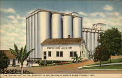 The Birthplace of Post Products in the Shadow of Modern Grain Storage Tanks The Birthplace of Post Products in the Shadow of Modern Grain Storage Tanks