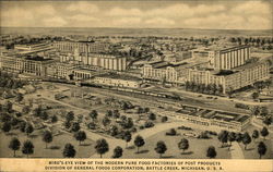 Bird's Eye View of the Modern Pure Food Factories of Post Products Bird's Eye View of the Modern Pure Food Factories of Post Products
