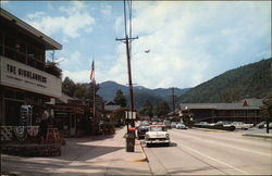 Street Scene Featuring Vintage Vehicles in Gatlinburg Street Scene Featuring Vintage Vehicles in Gatlinburg