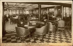 S.S. Leviathan - 2nd Class Smoking Room S.S. Leviathan - 2nd Class Smoking Room