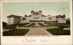 Hotel Potter from Boulevard Entrance Hotel Potter from Boulevard Entrance
