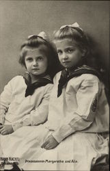 Prinzessinnen Margarethe und Alix Prinzessinnen Margarethe und Alix
